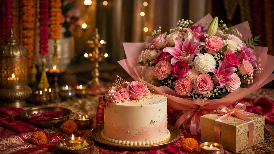 A Complete Guide to Cake and Flower Combos for Anniversaries