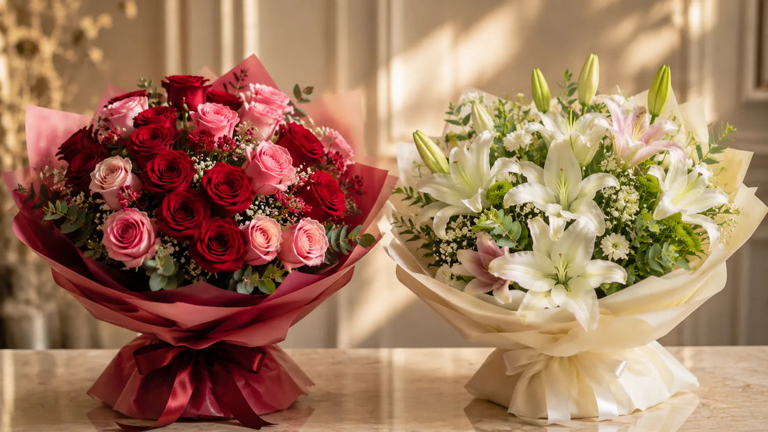 Roses vs Lilies — Which Bouquet Should You Choose?