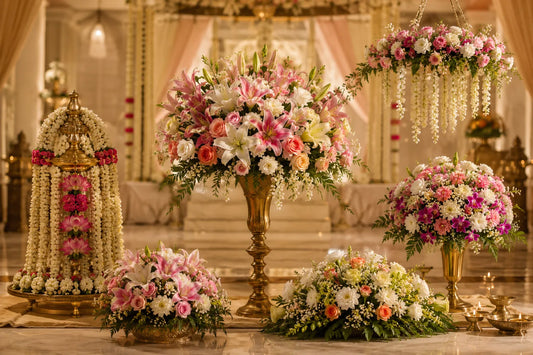 Top 5 Flower Arrangements for Weddings in Coimbatore