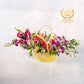 Beauty Orchid and rose arrangements