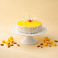 Mango Almond Mirror Glaze Cake
