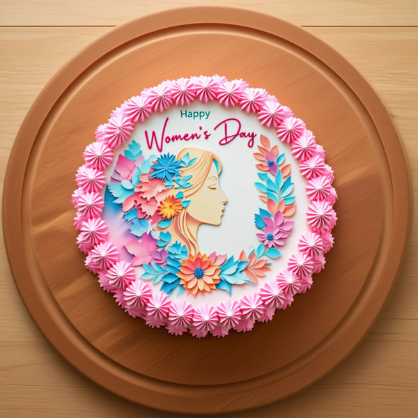 black forest photo cake exclusive for women's day