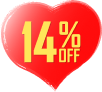14% OFF