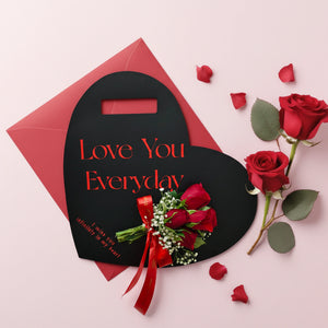 Hanging Heart Rose Gift
