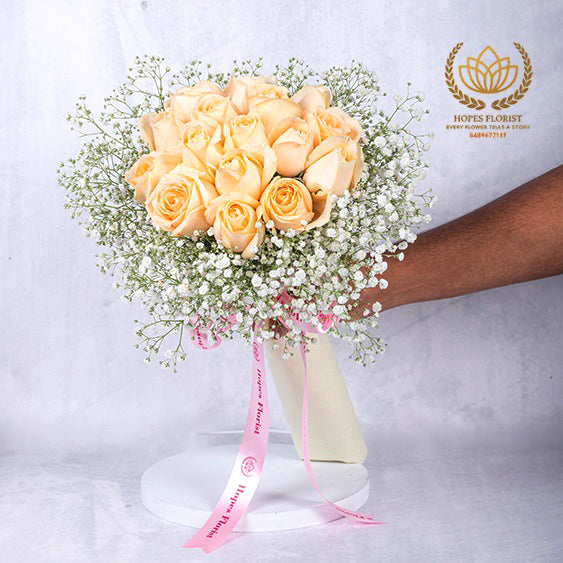 Peach rose Forever